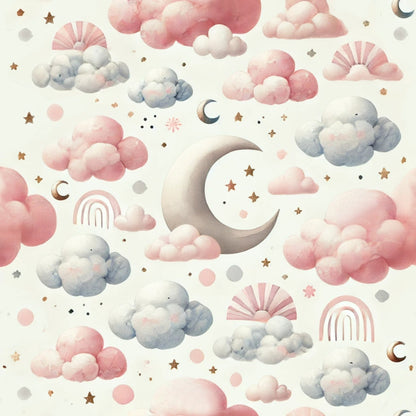 Sweet Dreams Pattern 10 Minky Fabric