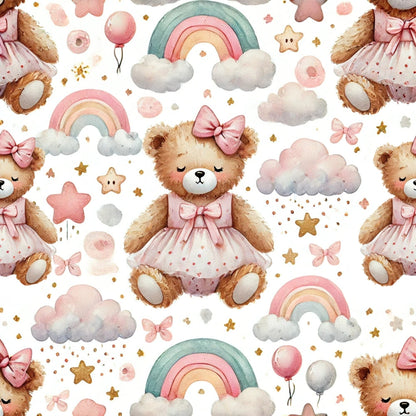 Sweet Dreams Pattern 2 Minky Fabric