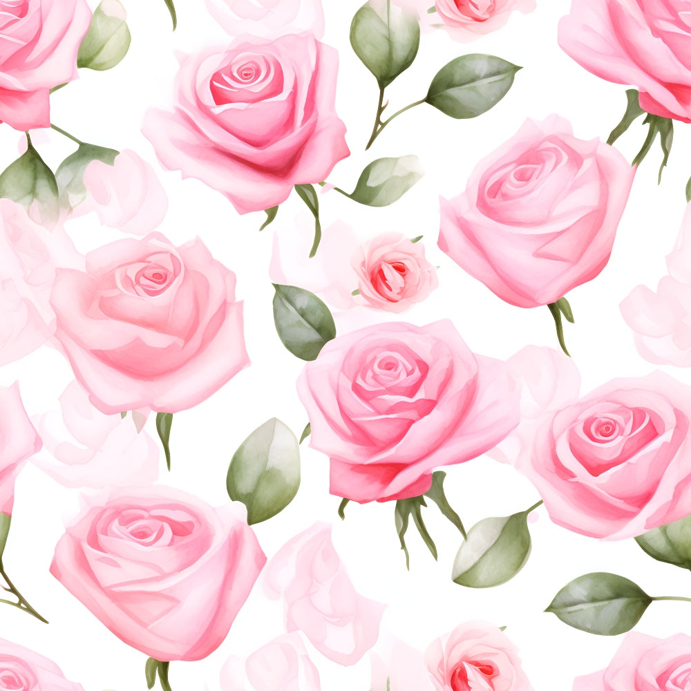 Rosewater Romance Pattern 10 Minky Fabric