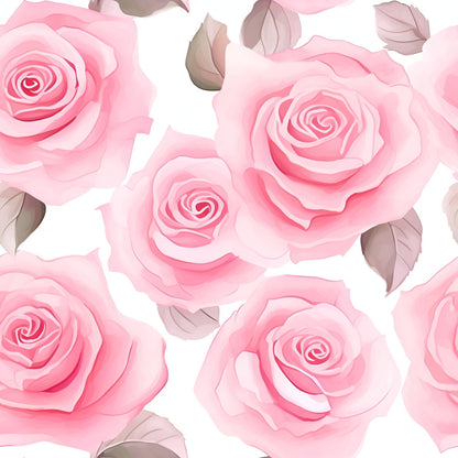Rosewater Romance Pattern 7 Minky Fabric