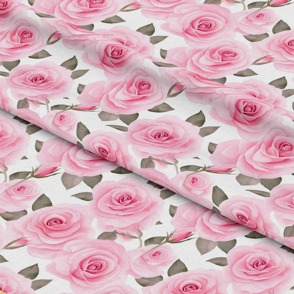 Pink Valentines Day Pattern 9 Quilting Cotton Fabric