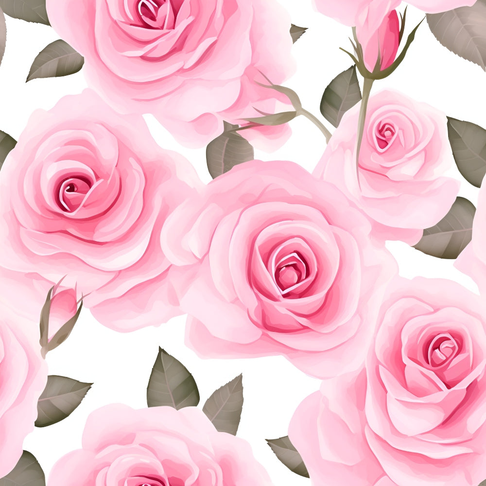 Rosewater Romance Pattern 9 Minky Fabric