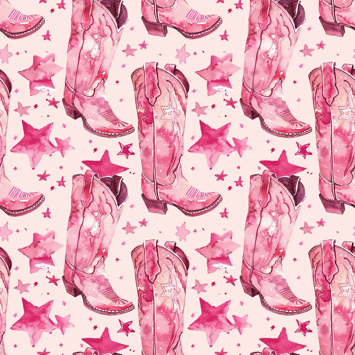 Rodeo Rose Pattern 18 Minky Fabric