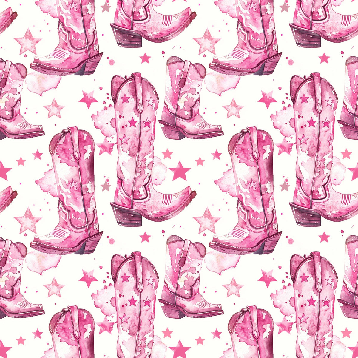 Rodeo Rose Pattern 2 Minky Fabric