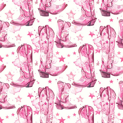 Rodeo Rose Pattern 2 Minky Fabric