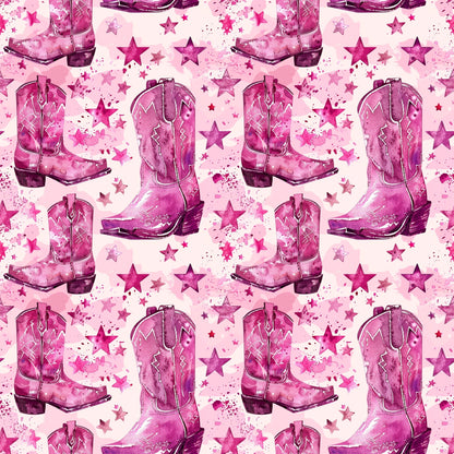 Rodeo Rose Pattern 3 Minky Fabric