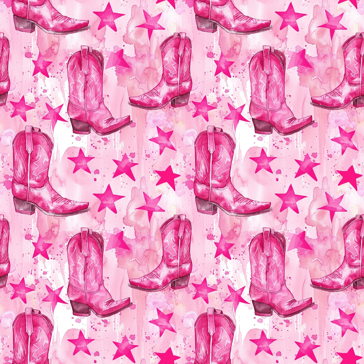 Rodeo Rose Pattern 4 Minky Fabric