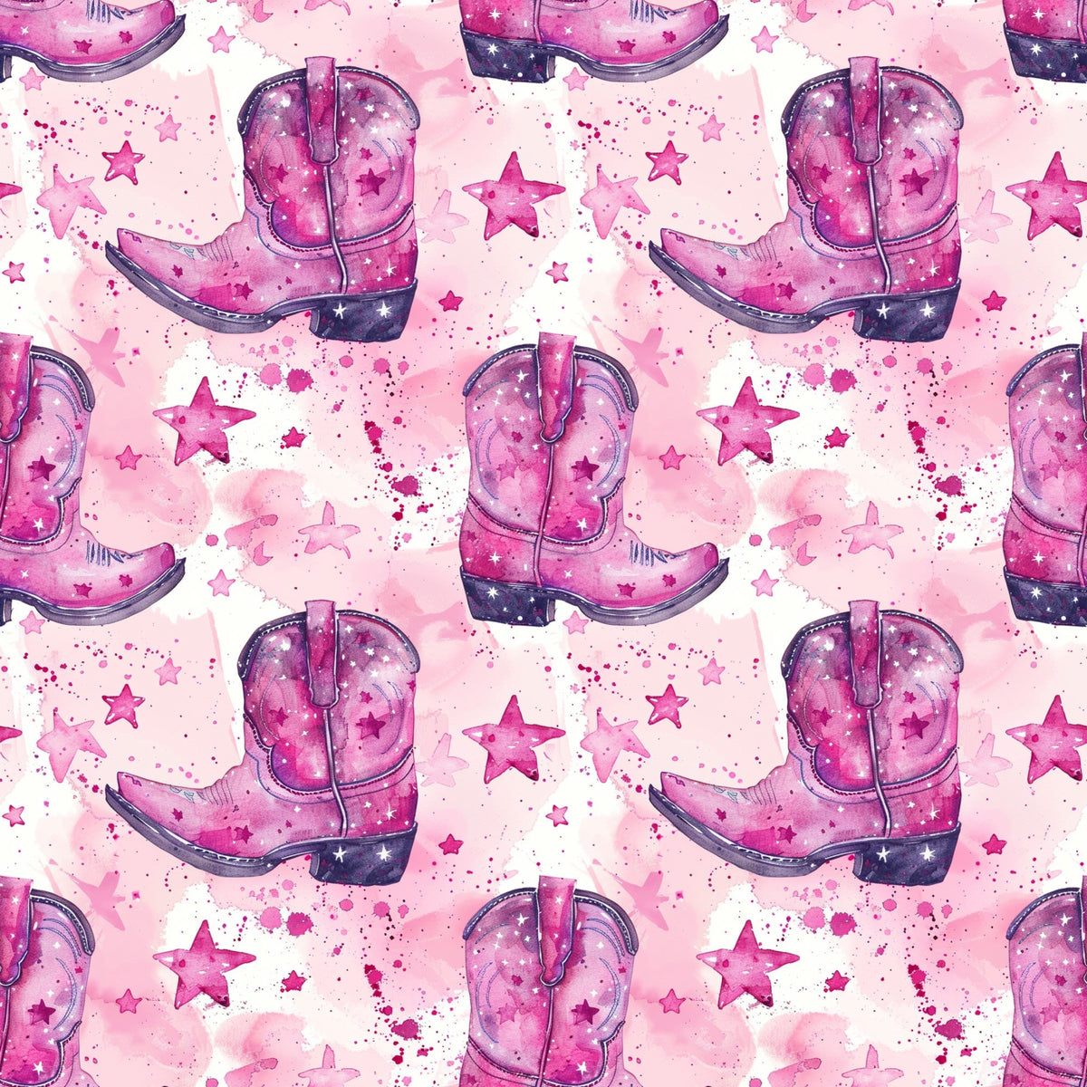 Rodeo Rose Pattern 9 Minky Fabric