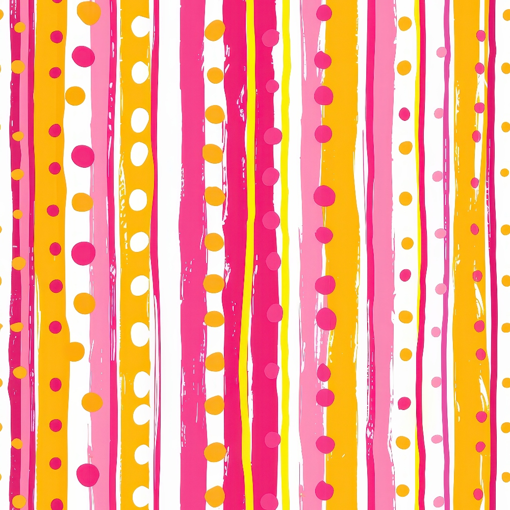 Raspberry Lemonade Pattern 12 Minky Fabric