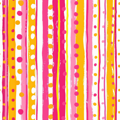 Raspberry Lemonade Pattern 12 Minky Fabric