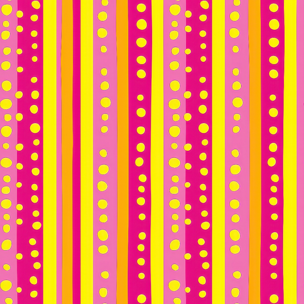 Raspberry Lemonade Pattern 3 Minky Fabric