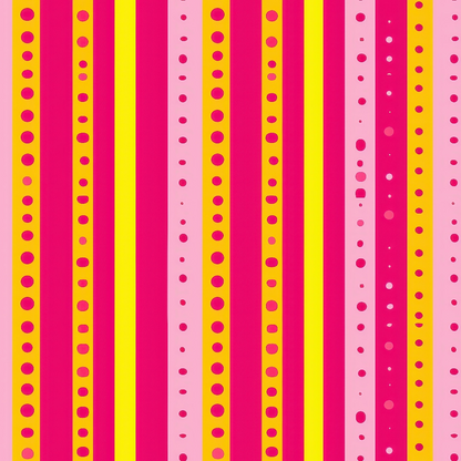 Raspberry Lemonade Pattern 5 Minky Fabric