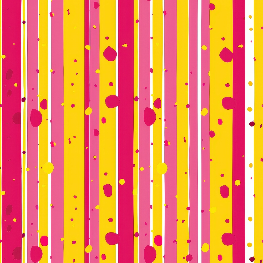 Raspberry Lemonade Pattern 6 Minky Fabric