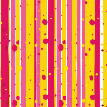 Raspberry Lemonade Pattern 6 Minky Fabric