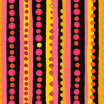 Raspberry Lemonade Pattern 7 Minky Fabric