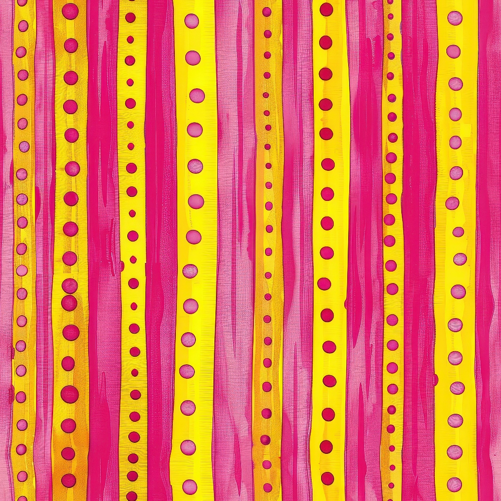 Raspberry Lemonade Pattern 8 Minky Fabric