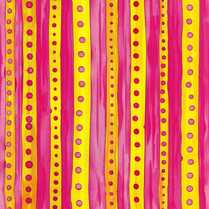 Raspberry Lemonade Pattern 8 Minky Fabric