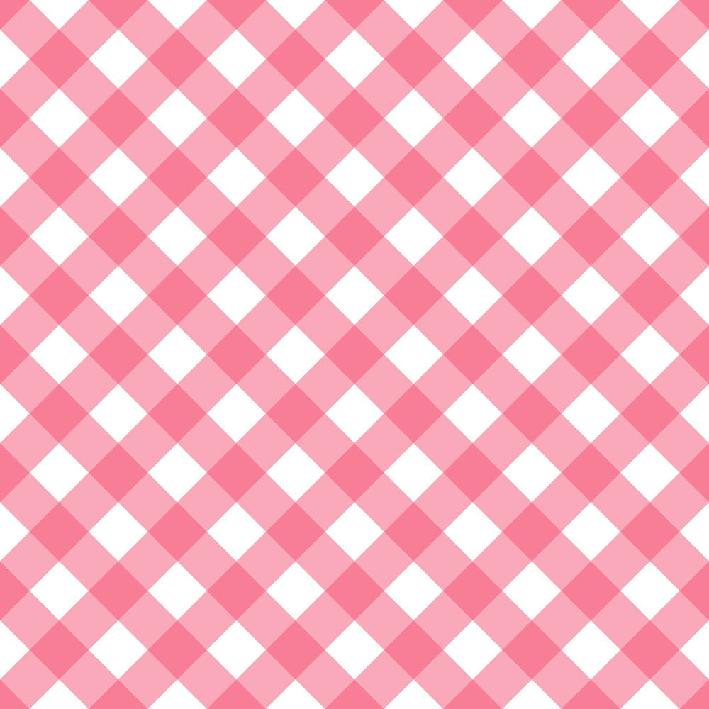Berry Picnic Checks Pattern 10 Minky Fabric