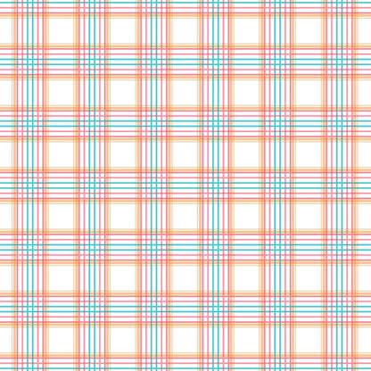 Plaid for Summer Pattern 11 Quilting Cotton Fabric