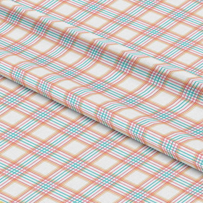 Plaid for Summer Pattern 11 Quilting Cotton Fabric