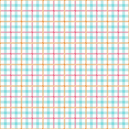 Plaid for Summer Pattern 12 Quilting Cotton Fabric