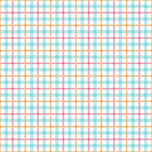 Plaid for Summer Pattern 12 Quilting Cotton Fabric