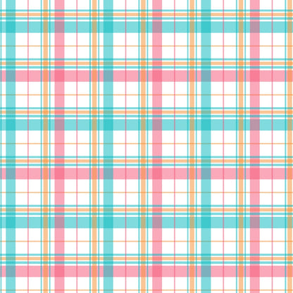 Plaid for Summer Pattern 14 Quilting Cotton Fabric