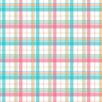 Berry Picnic Checks Pattern 14 Minky Fabric
