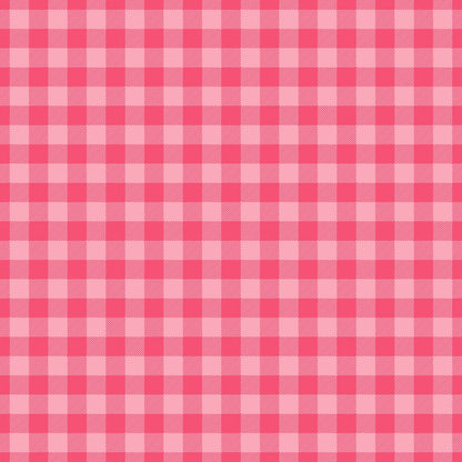 Berry Picnic Checks Pattern 17 Minky Fabric