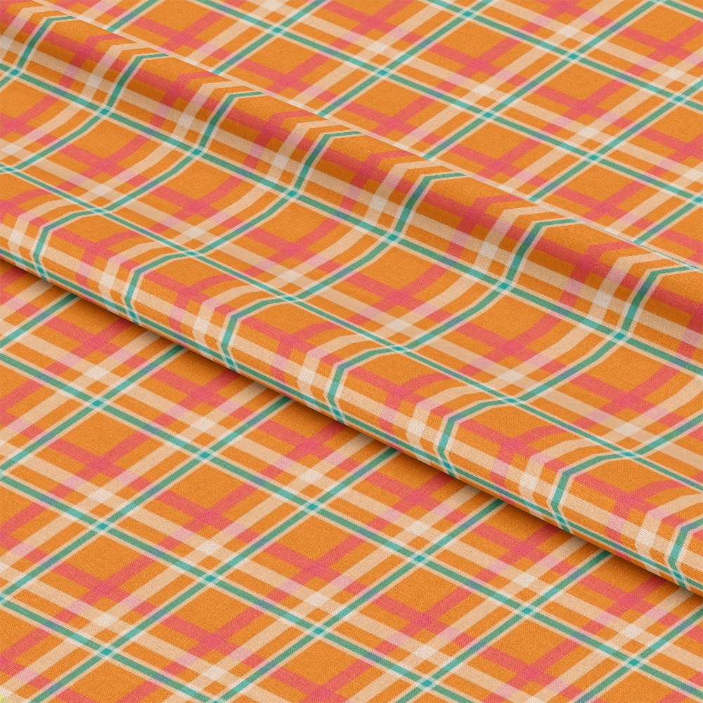 Plaid for Summer Pattern 19 Quilting Cotton Fabric