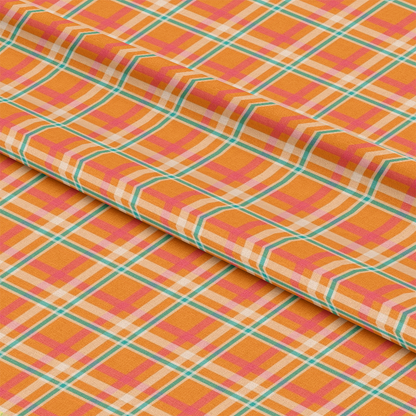 Plaid for Summer Pattern 19 Quilting Cotton Fabric