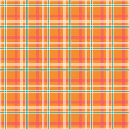 Berry Picnic Checks Pattern 19 Minky Fabric