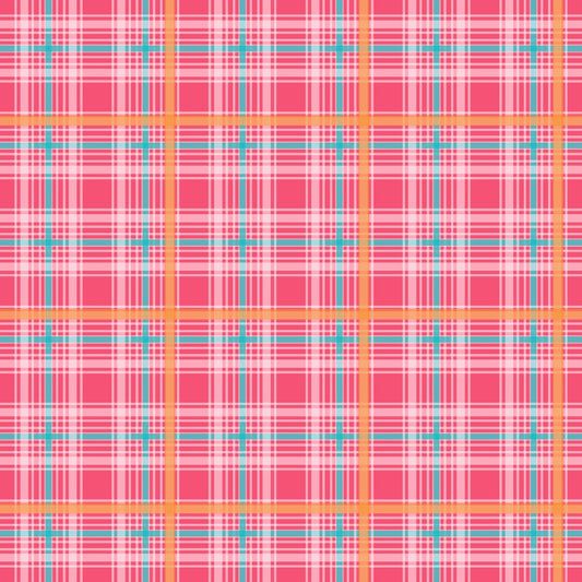 Plaid for Summer Pattern 20 Quilting Cotton Fabric