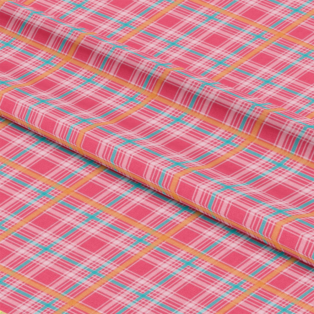 Plaid for Summer Pattern 20 Quilting Cotton Fabric