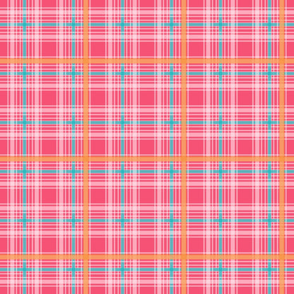 Berry Picnic Checks Pattern 20 Minky Fabric