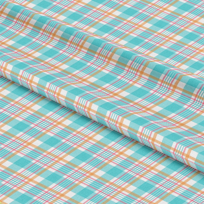 Plaid for Summer Pattern 2 Quilting Cotton Fabric