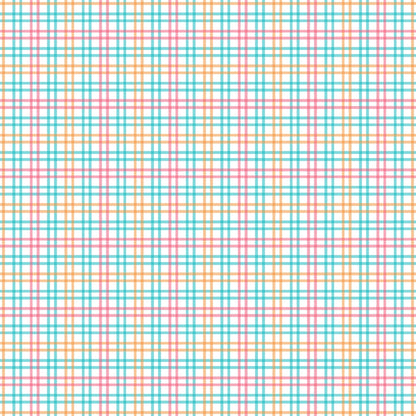 Plaid for Summer Pattern 3 Quilting Cotton Fabric