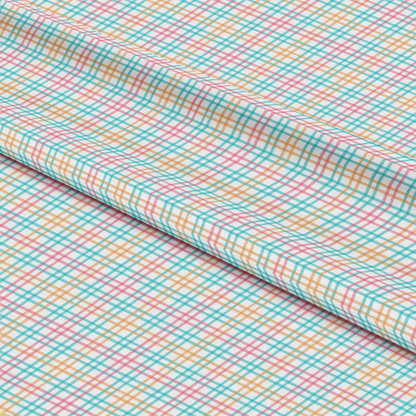 Plaid for Summer Pattern 3 Quilting Cotton Fabric