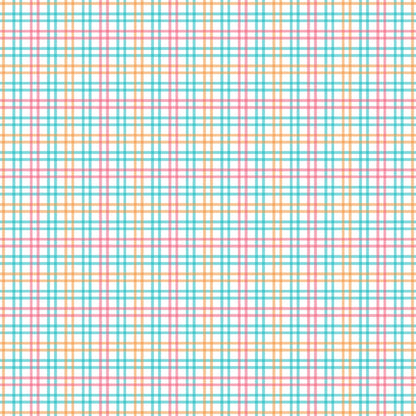 Berry Picnic Checks Pattern 3 Minky Fabric