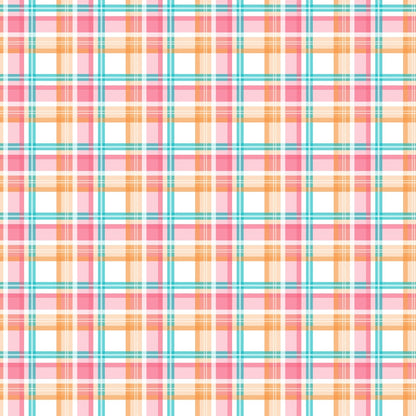 Plaid for Summer Pattern 5 Quilting Cotton Fabric