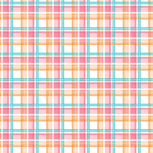Plaid for Summer Pattern 5 Quilting Cotton Fabric