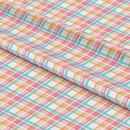 Plaid for Summer Pattern 5 Quilting Cotton Fabric