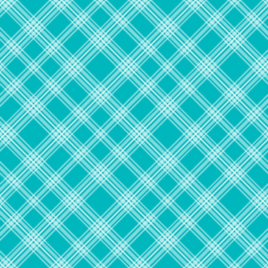 Plaid for Summer Pattern 8 Quilting Cotton Fabric