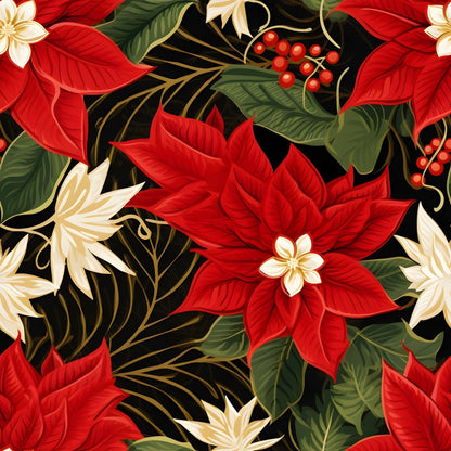 Gilded Noel Pattern 10 Minky Fabric