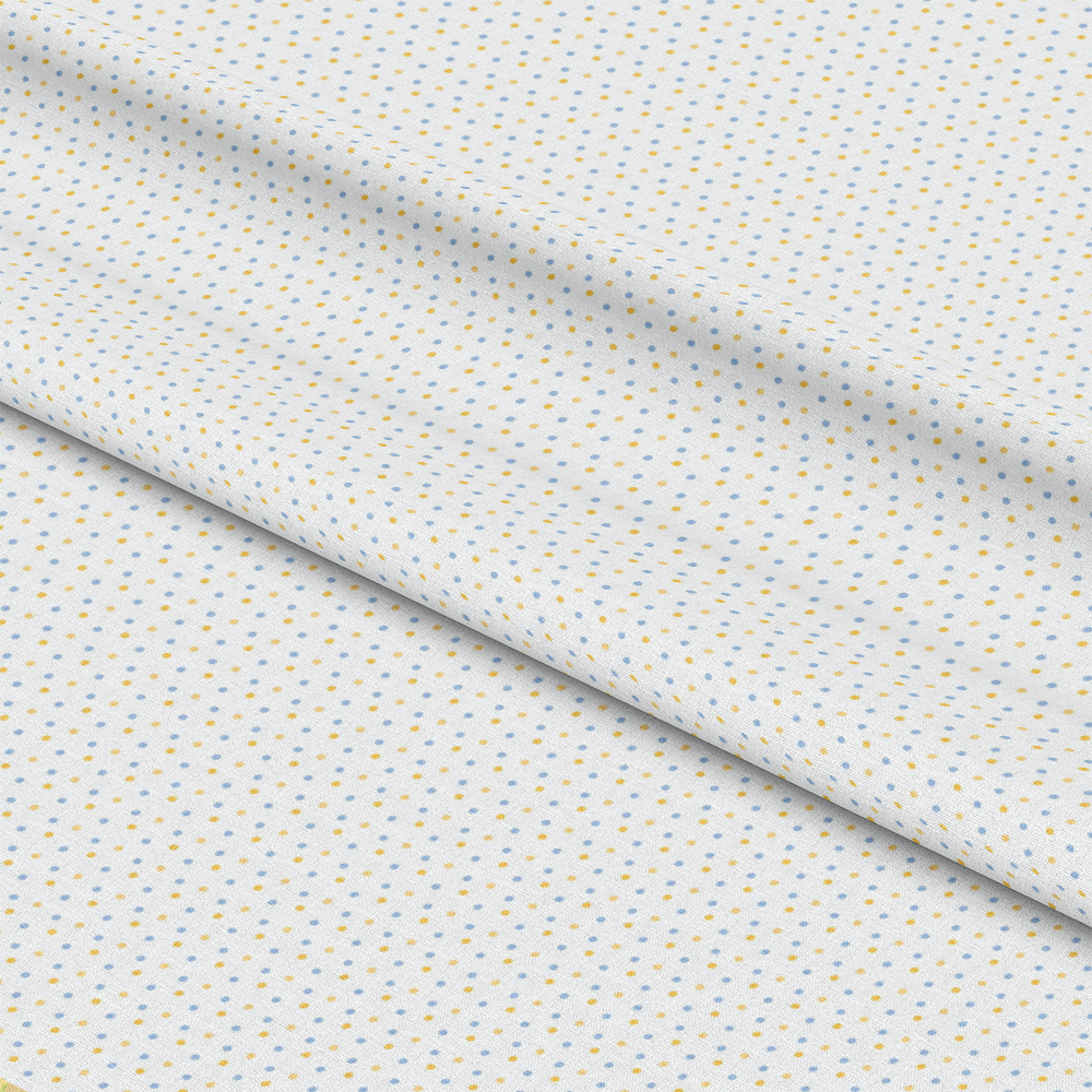 Periwinkle Dreams Polka Dots Quilting Cotton Fabric