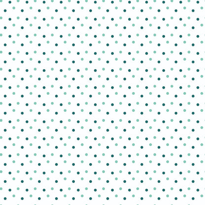 Polka Dots Multicolor Quilting Cotton Fabric