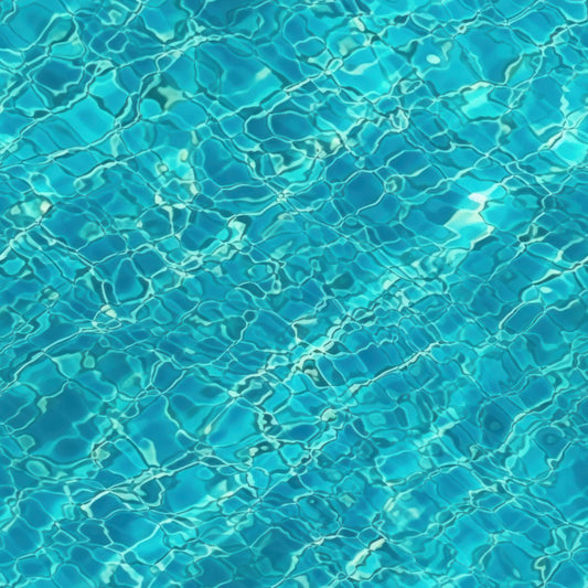 Aqua Currents Pattern 10 Minky Fabric