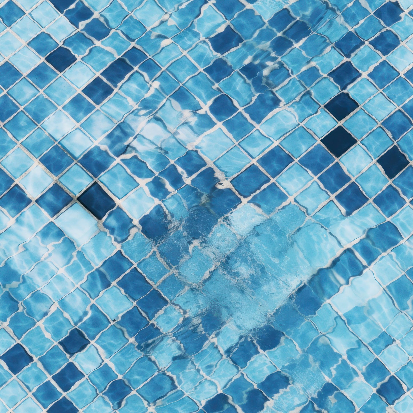 Pool Water Ripples Pattern 3 Quilting Cotton Fabric