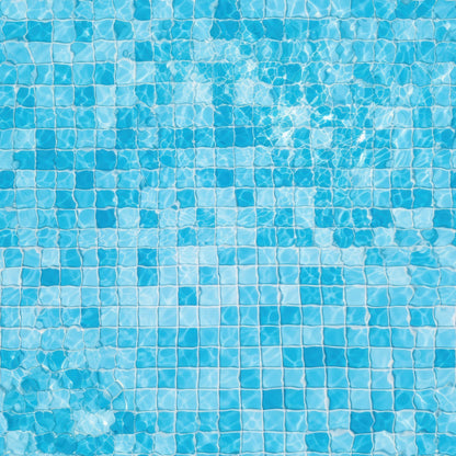 Aqua Currents Pattern 4 Minky Fabric