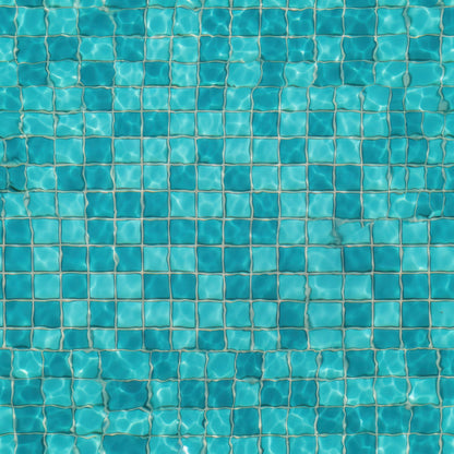 Aqua Currents Pattern 5 Minky Fabric